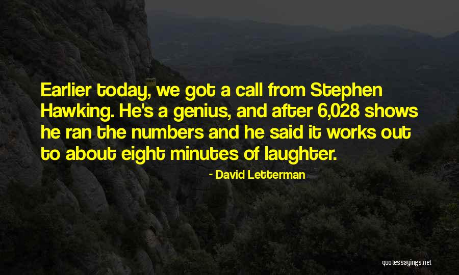 Kriesa Te Quotes By David Letterman Kriesa Te Quotes By David Letterman