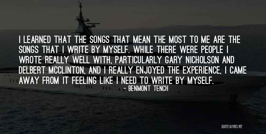 Krijgers Quotes By Benmont Tench Krijgers Quotes By Benmont Tench