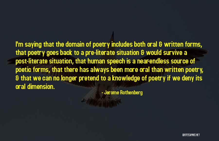 Krimsky Pulmonologist Quotes By Jerome Rothenberg Krimsky Pulmonologist Quotes By Jerome Rothenberg