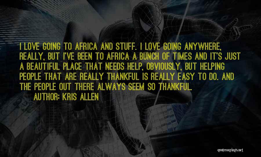 Kris Allen Quotes 651279