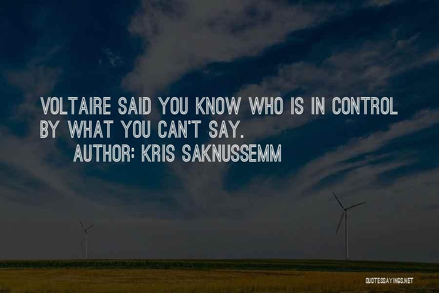 Kris Saknussemm Quotes 1337427