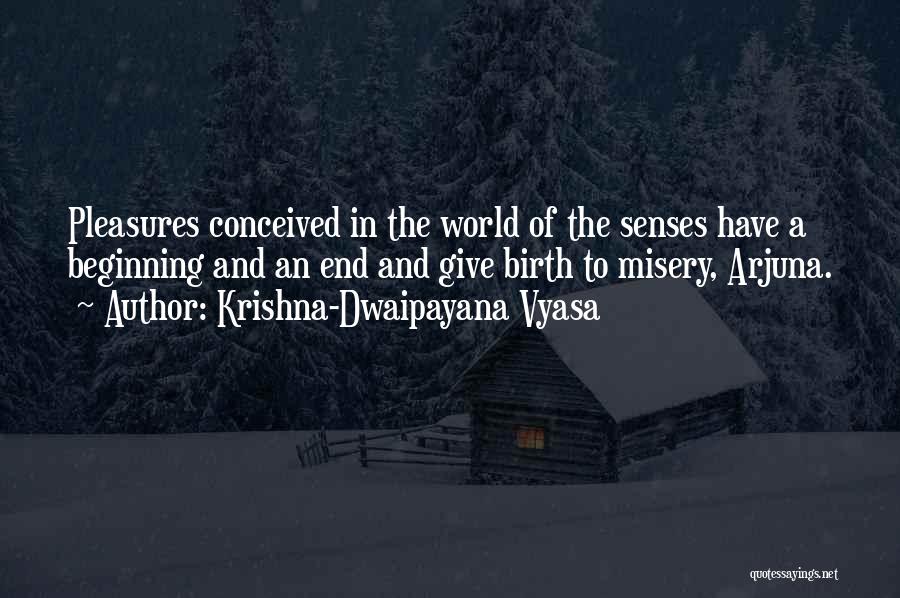 Krishna Arjuna Quotes By Krishna-Dwaipayana Vyasa