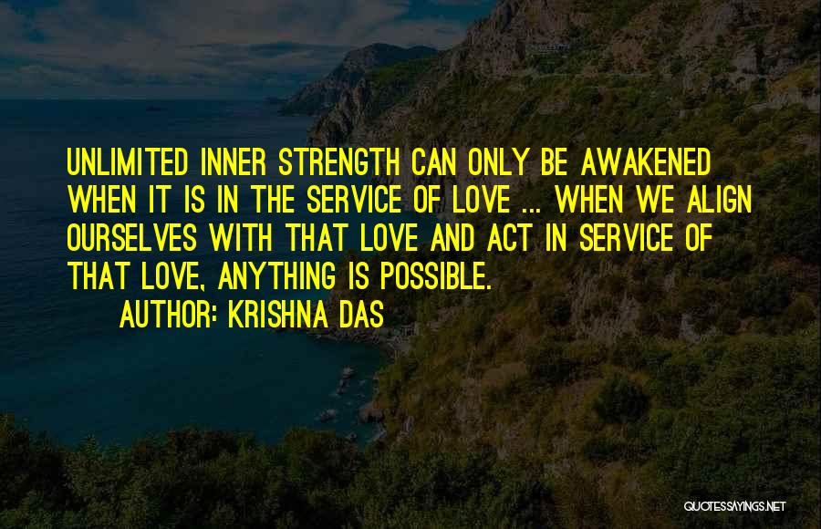 Krishna Love Quotes By Krishna Das