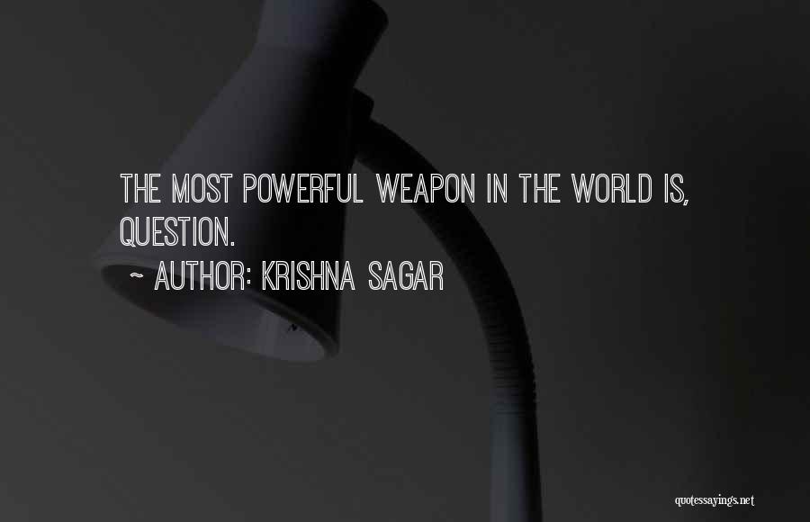 Krishna Love Quotes By Krishna Sagar