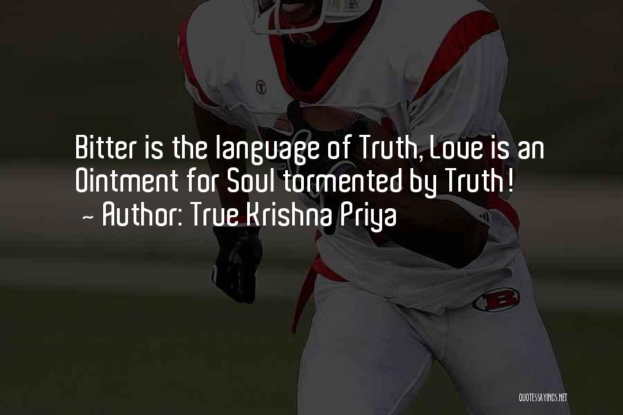 Krishna Love Quotes By True Krishna Priya