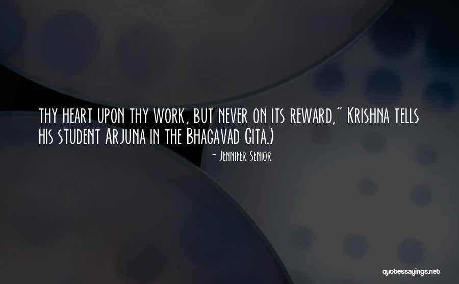 Krishna Quotes By Jennifer Senior Krishna Quotes By Jennifer Senior