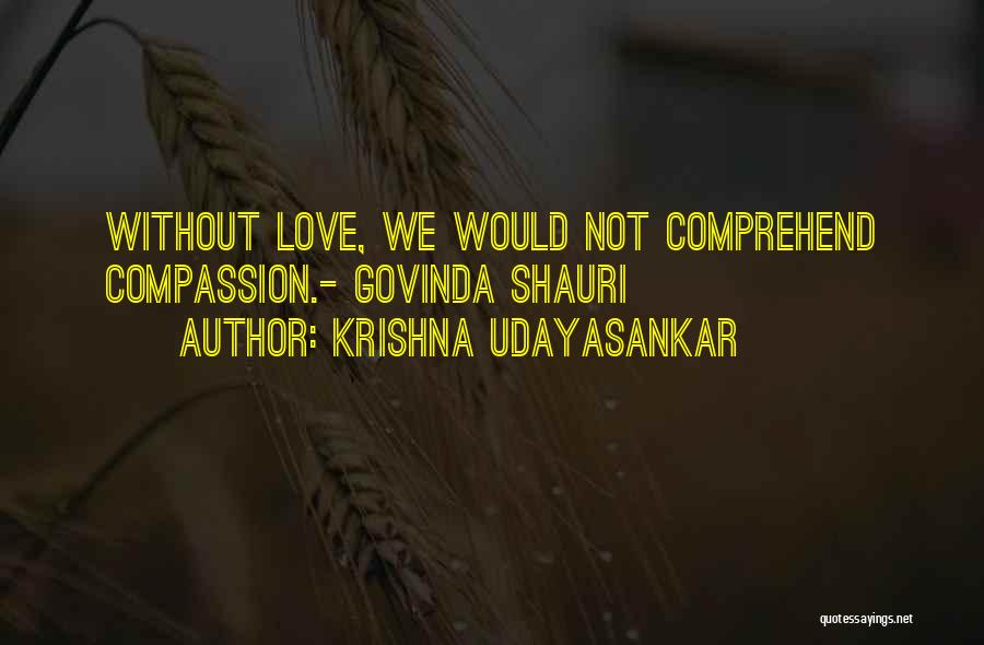 Krishna Udayasankar Quotes 214058