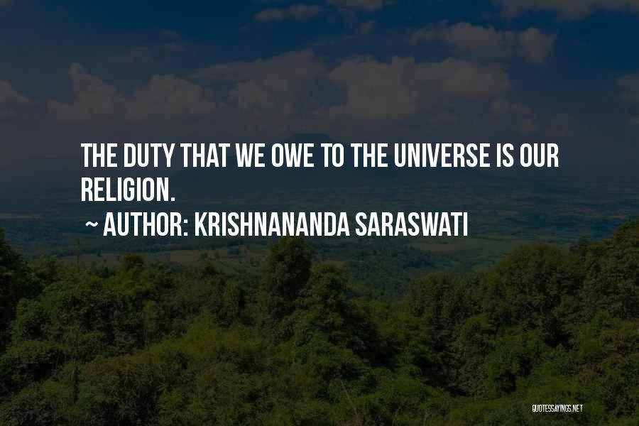 Krishnananda Saraswati Quotes 1437150