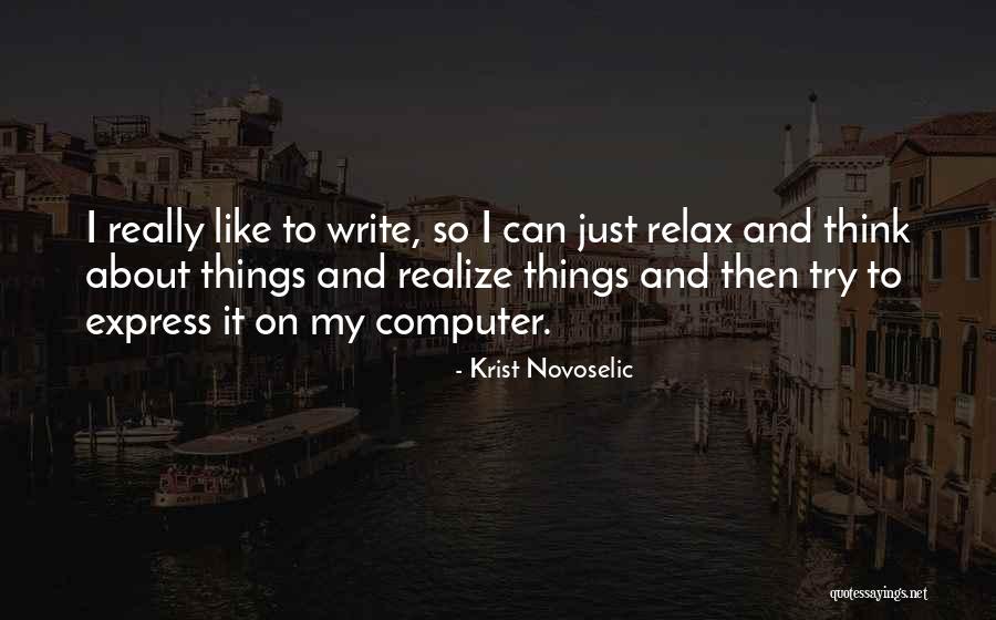 Krist Novoselic Quotes 513569