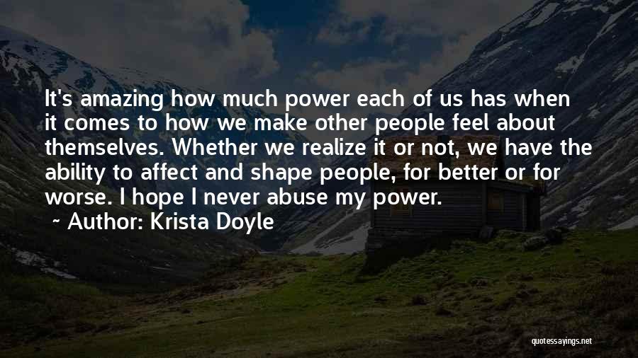 Krista Doyle Quotes 900924