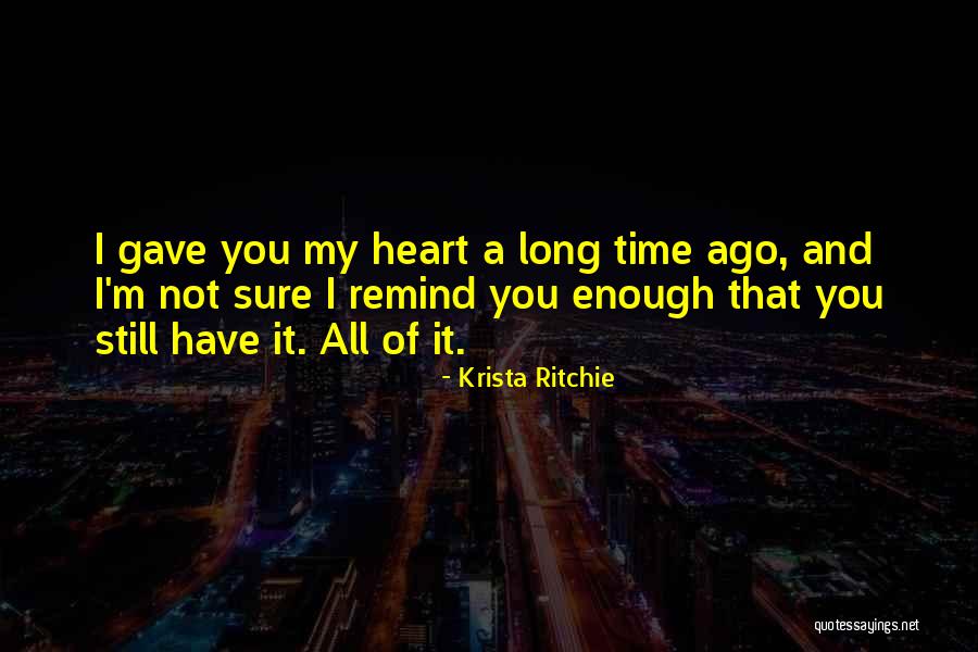 Krista Quotes By Krista Ritchie Krista Quotes By Krista Ritchie