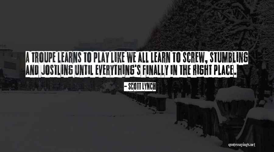 Kristen Applebees Quotes By Scott Lynch Kristen Applebees Quotes By Scott Lynch