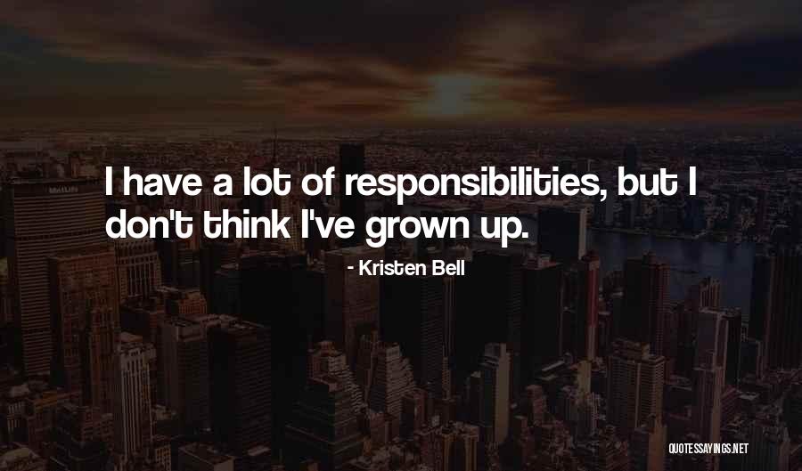 Kristen Bell Quotes 837157