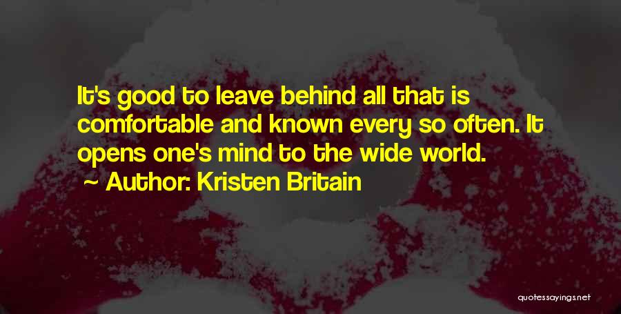 Kristen Britain Quotes 1480743