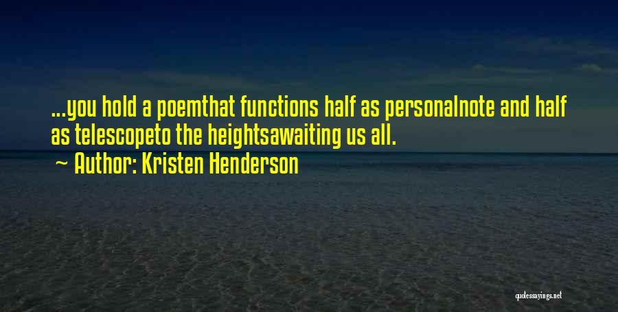Kristen Henderson Quotes 1288480