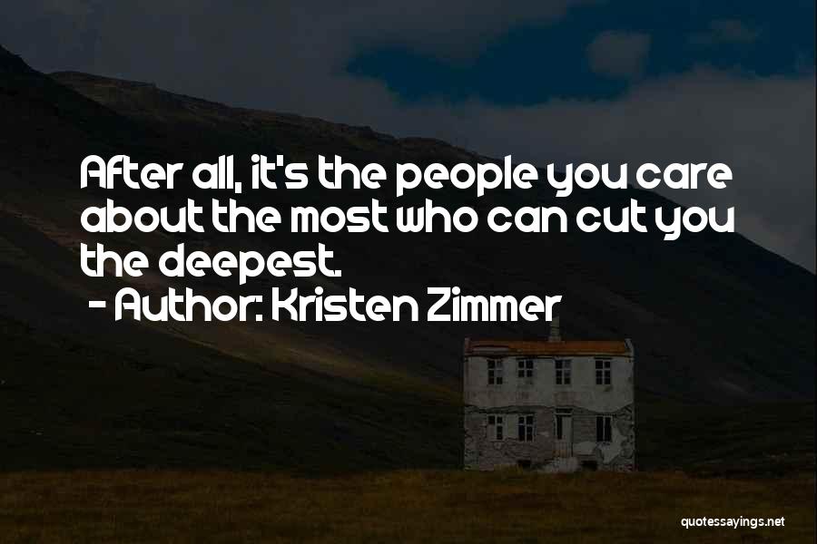 Kristen Zimmer Quotes 1627289