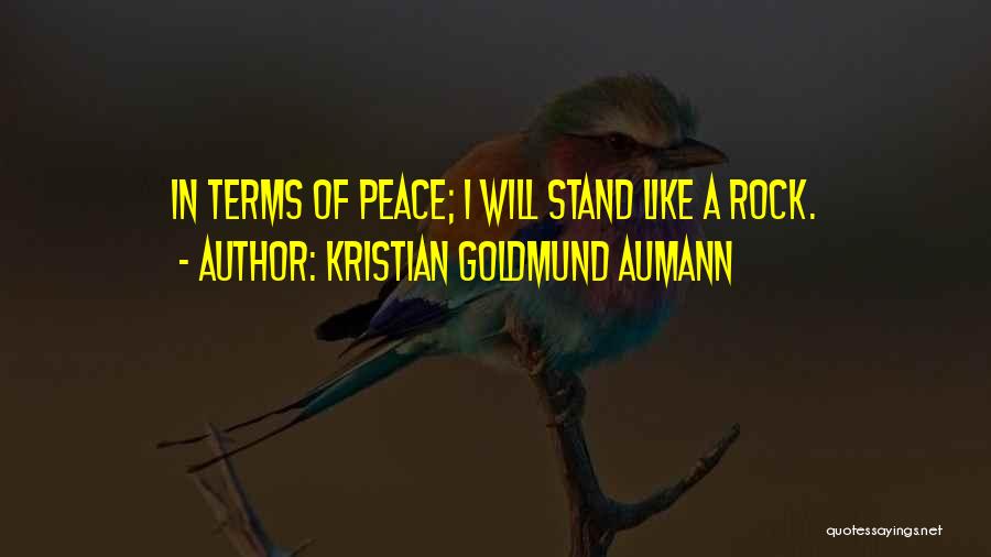 Kristian Goldmund Aumann Quotes 122603