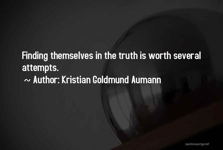 Kristian Goldmund Aumann Quotes 470026