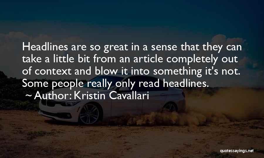 Kristin Cavallari Quotes 114691
