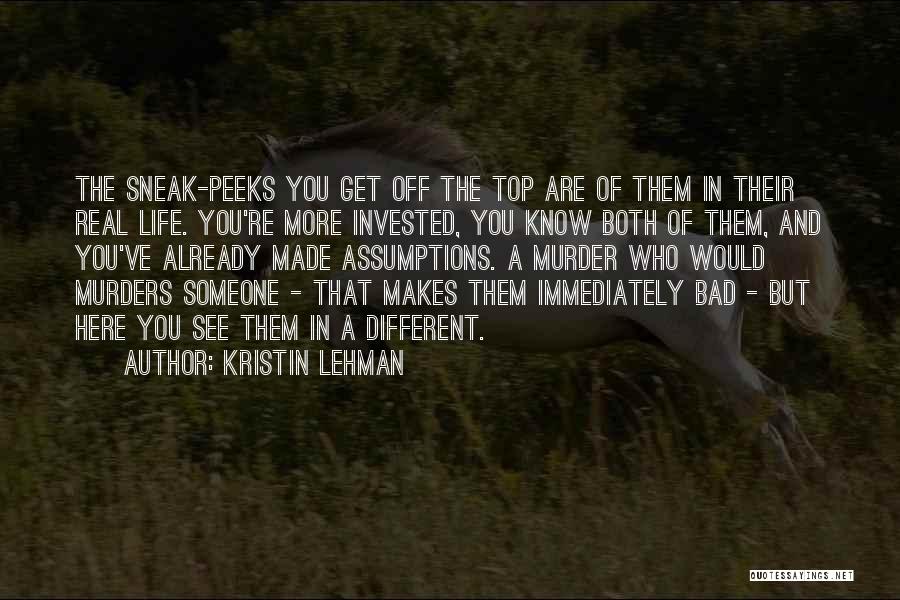 Kristin Lehman Quotes 866560