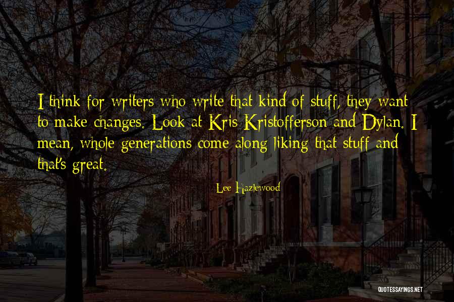 Kristofferson Kris Quotes By Lee Hazlewood Kristofferson Kris Quotes By Lee Hazlewood