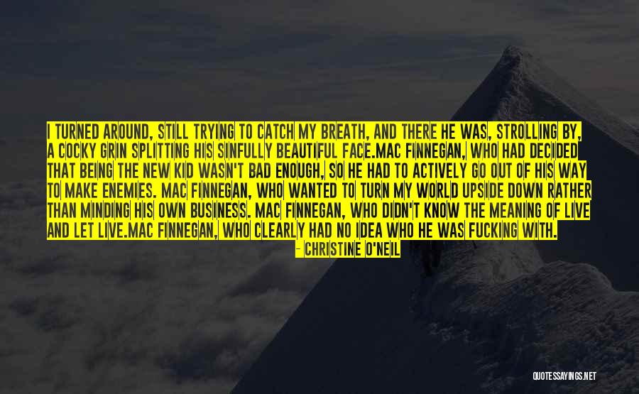 Kristofs Kafe Quotes By Christine O'Neil Kristofs Kafe Quotes By Christine O'Neil