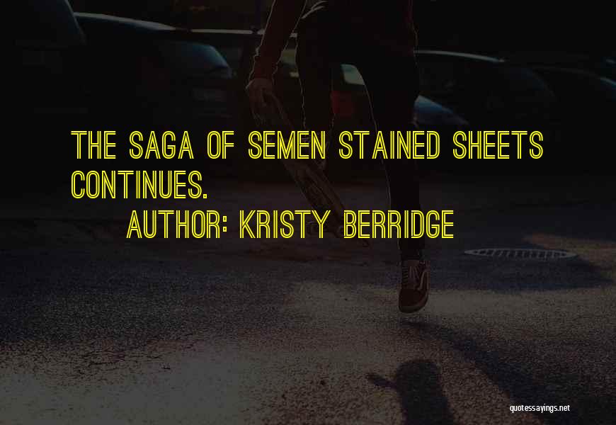 Kristy Berridge Quotes 2034407