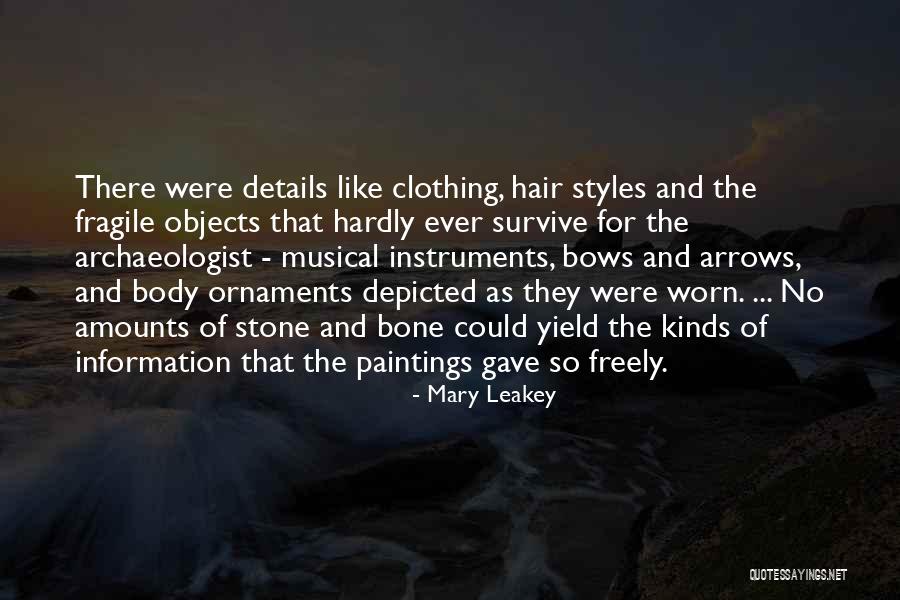 Krizia Perfume Quotes By Mary Leakey Krizia Perfume Quotes By Mary Leakey