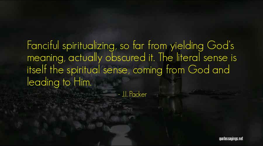 Krna Radio Quotes By J.I. Packer Krna Radio Quotes By J.I. Packer