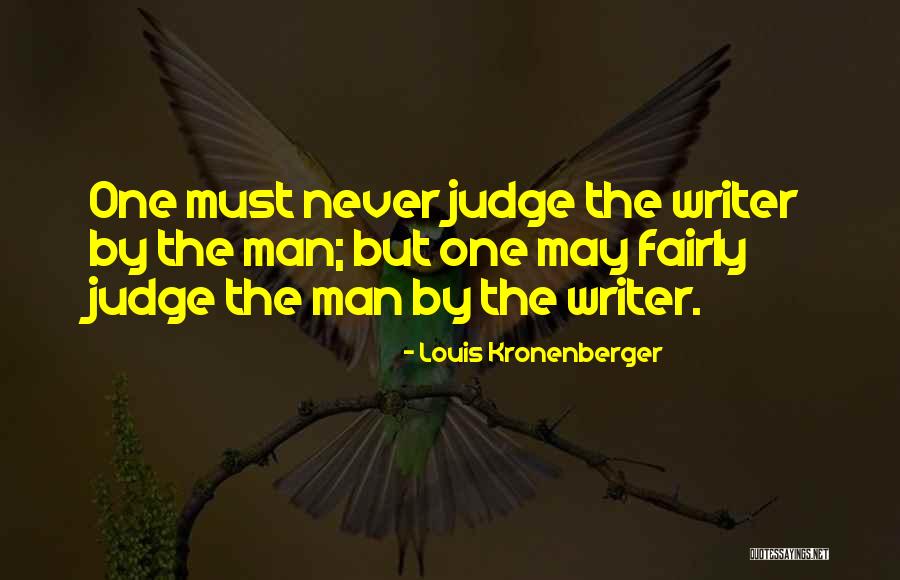 Kronenberger Quotes By Louis Kronenberger Kronenberger Quotes By Louis Kronenberger