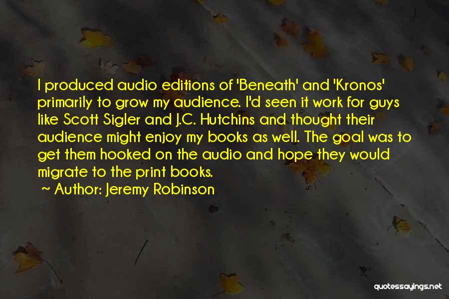 Kronos Quotes By Jeremy Robinson