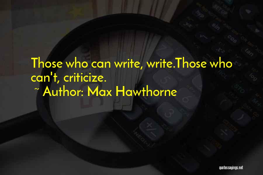 Kronos Quotes By Max Hawthorne