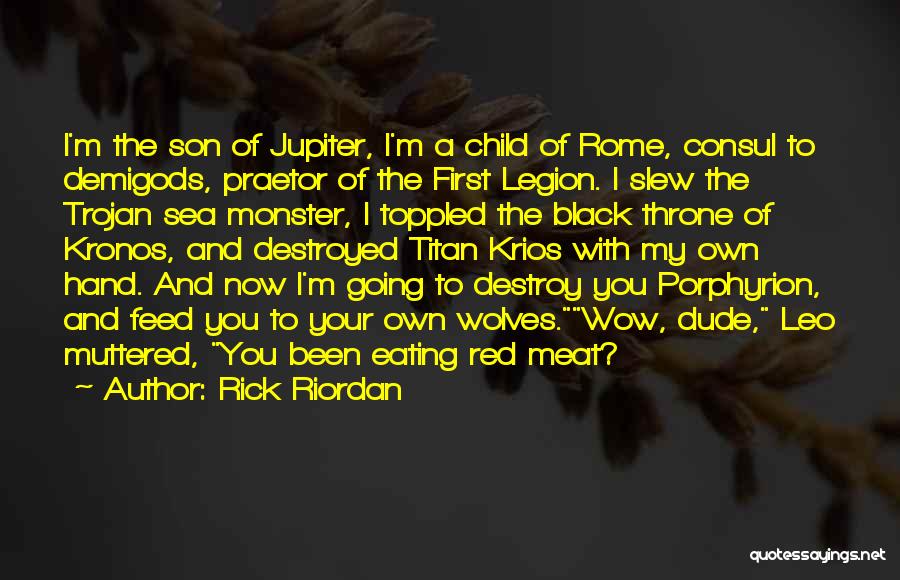 Kronos Quotes By Rick Riordan