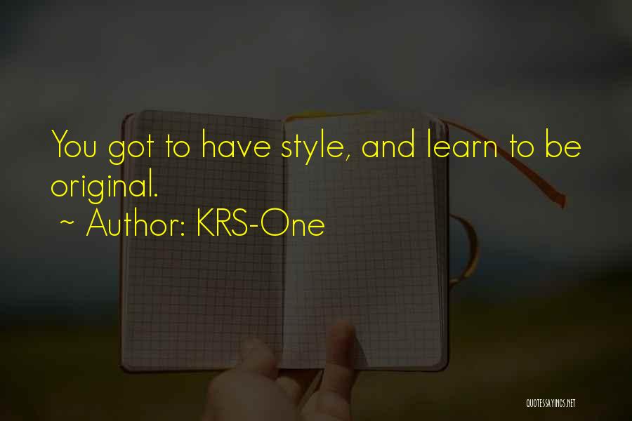 KRS-One Quotes 2238678