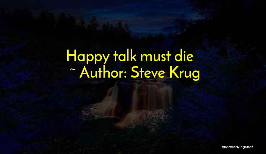 Krug Quotes By Steve Krug