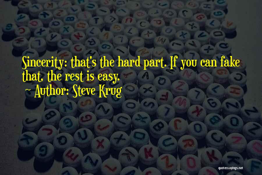 Krug Quotes By Steve Krug