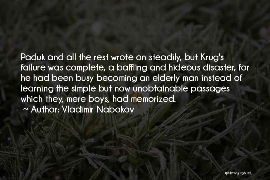 Krug Quotes By Vladimir Nabokov