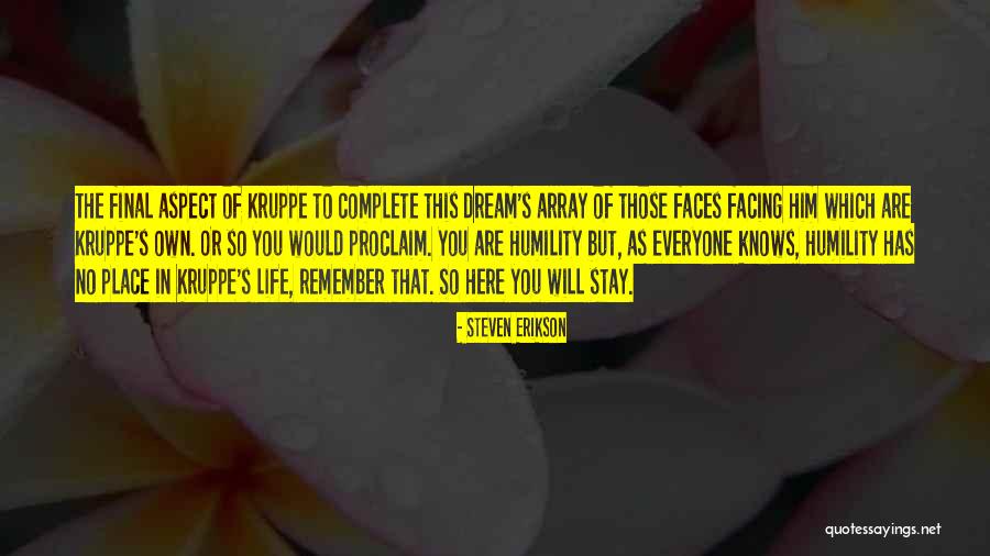 Kruppe Quotes By Steven Erikson Kruppe Quotes By Steven Erikson
