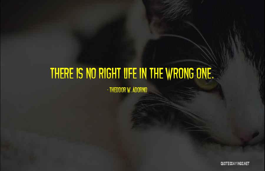 Kryten Rda Quotes By Theodor W. Adorno