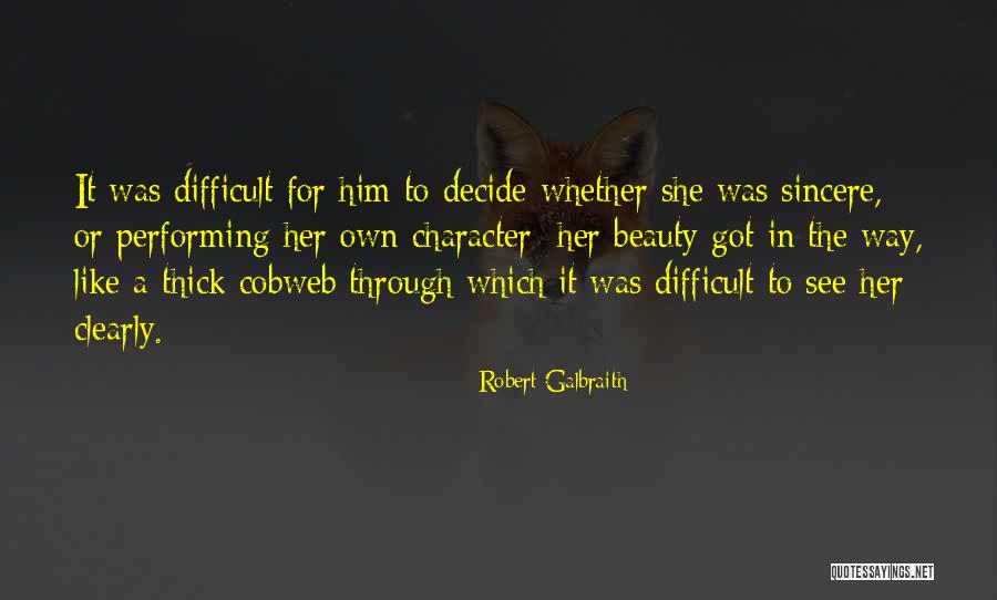 Ksenija Tratnik Quotes By Robert Galbraith Ksenija Tratnik Quotes By Robert Galbraith