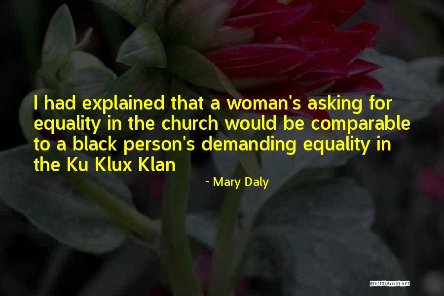 Ku Quotes By Mary Daly Ku Quotes By Mary Daly
