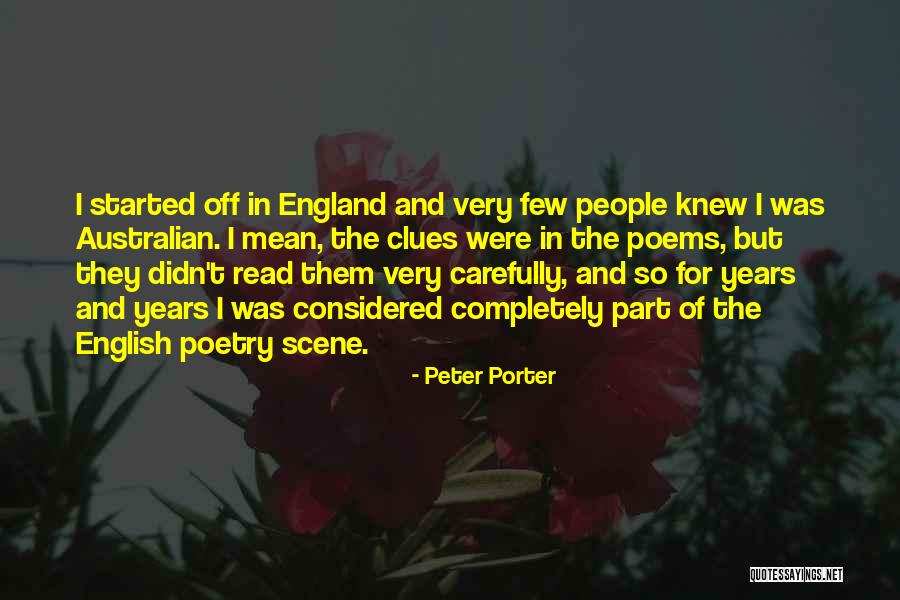 Kubiak Cook Quotes By Peter Porter Kubiak Cook Quotes By Peter Porter