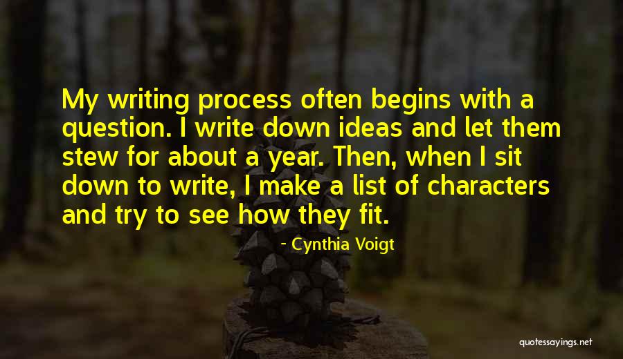 Kucerova Eva Quotes By Cynthia Voigt Kucerova Eva Quotes By Cynthia Voigt