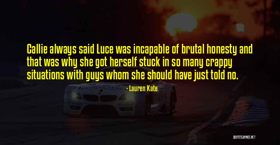 Kuklas Friend Quotes By Lauren Kate Kuklas Friend Quotes By Lauren Kate