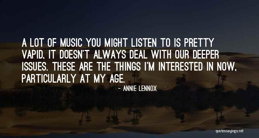 Kulakovsky Quotes By Annie Lennox Kulakovsky Quotes By Annie Lennox