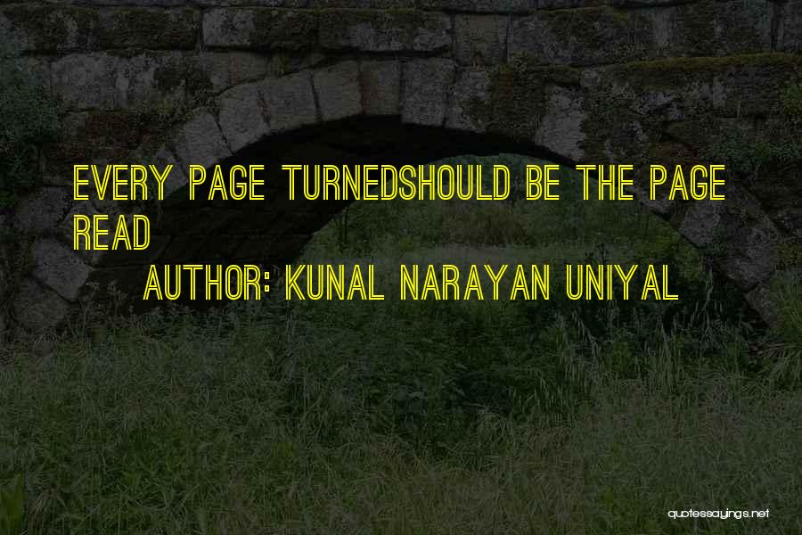 Kunal Narayan Uniyal Quotes 206202