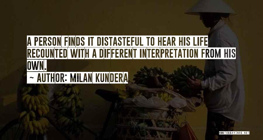 Kundera Milan Quotes By Milan Kundera