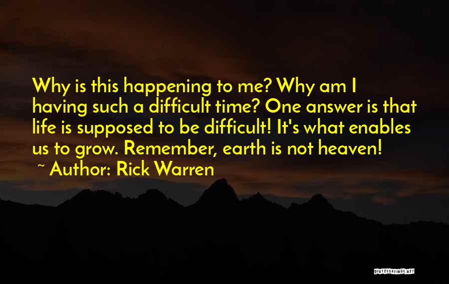 Kung Ayaw Mo Na Sakin Quotes By Rick Warren