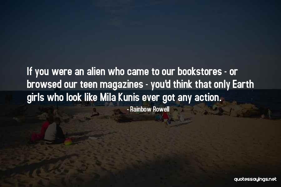 Kunis Quotes By Rainbow Rowell Kunis Quotes By Rainbow Rowell