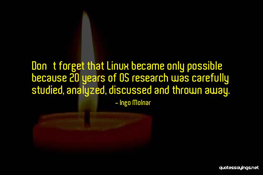 Kunnatha Quotes By Ingo Molnar Kunnatha Quotes By Ingo Molnar